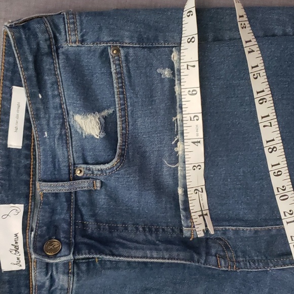 SAM EDELMAN high rise slim straight jeans 31 - Picture 11 of 11